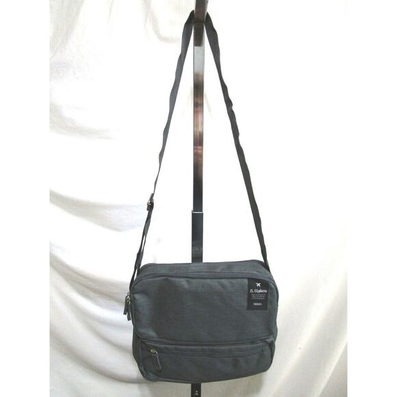 EUC!! Ekphero Small Gray Nylon 10" Padded Tablet Laptop Crossbody Travel Bag - Picture 2 of 12